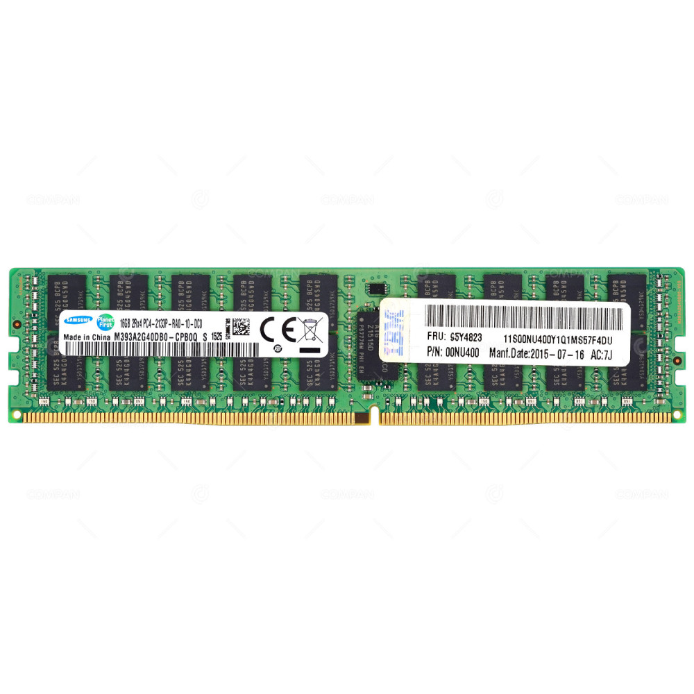 95Y4823  IBM DDR4  16GB  2RX4  PC4 -17000   2133MHZ  RDIMM CAS 15-15-15